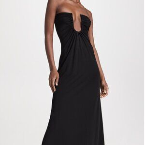 Christopher Esber - Arced Palm Strapless Dress